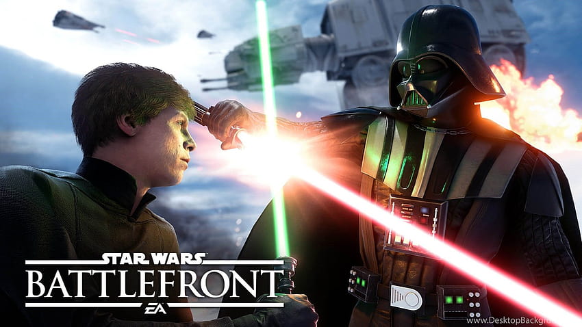 Luke Skywalker VS Darth Vader Star Wars Battlefront 1920x1080 ... Hintergründe, Star Wars Battlefront Luke Skywalker vs Darth Vader HD-Hintergrundbild