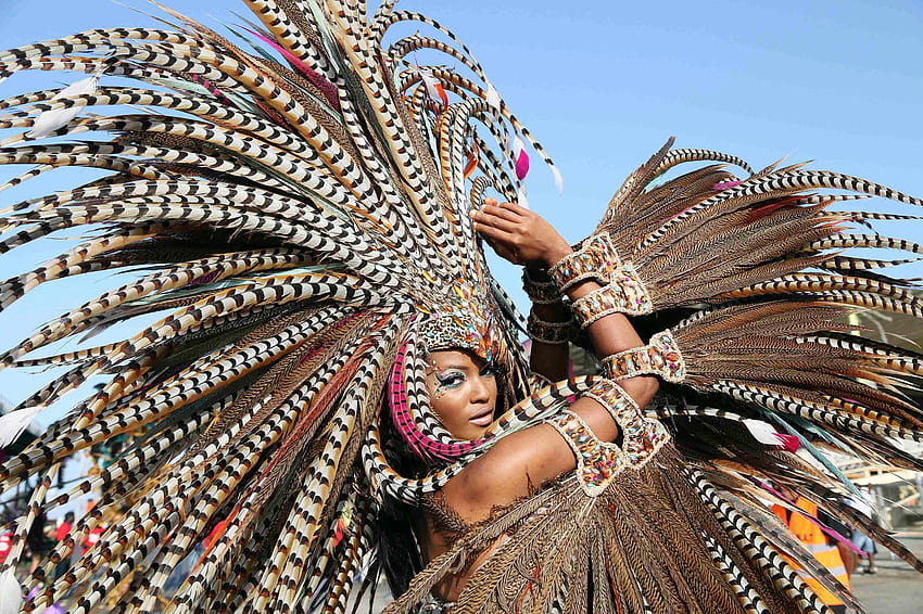 The carnival in Brazil, woman carnival HD wallpaper