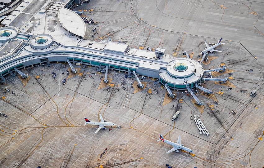 San Diego, Terminal, International Airport , section авиация HD wallpaper