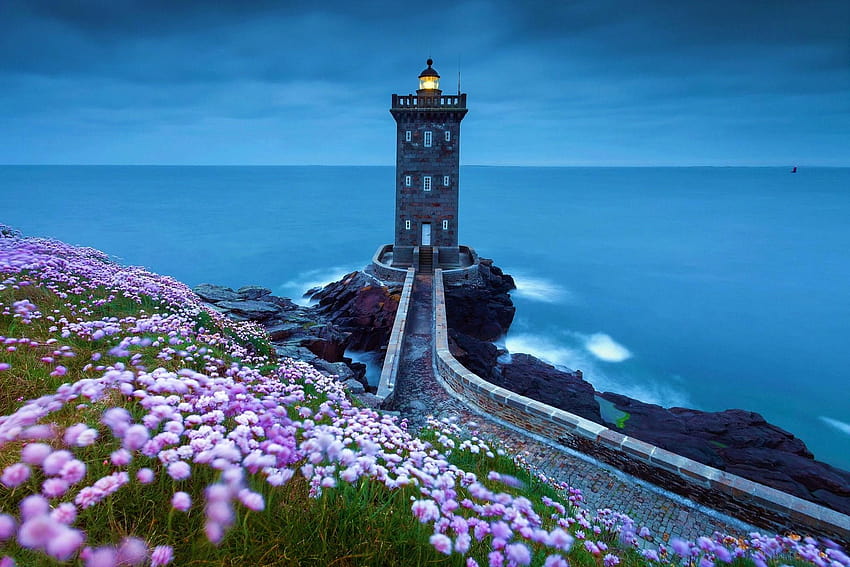 Lighthouse Spring, World, the lighthouse HD wallpaper