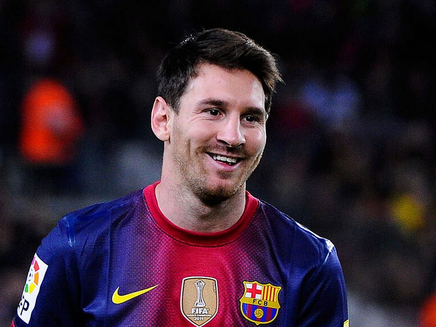 Wallz Hut: Lionel Messi, messi sonriendo fondo de pantalla