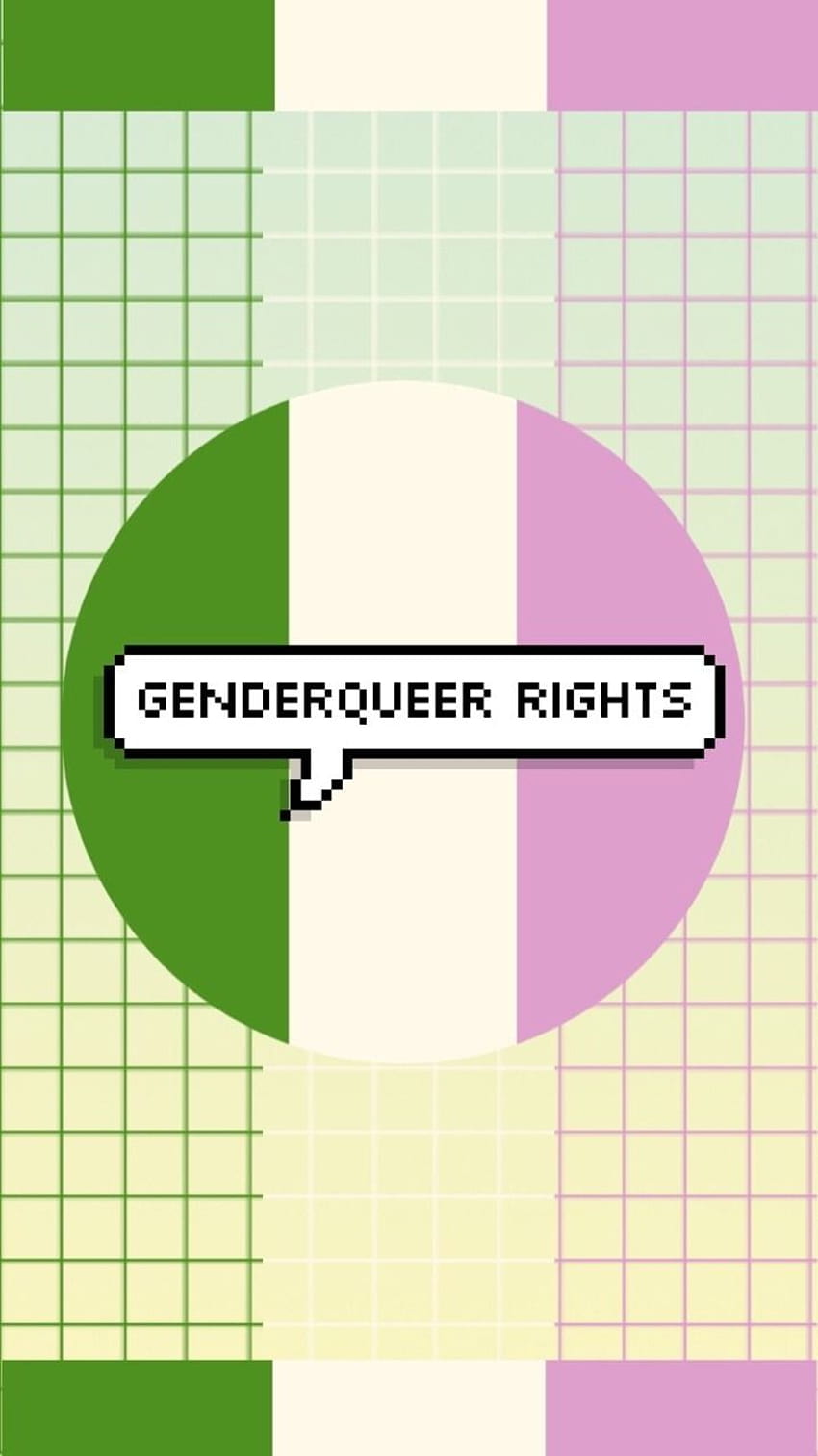 genderqueer positivity HD phone wallpaper