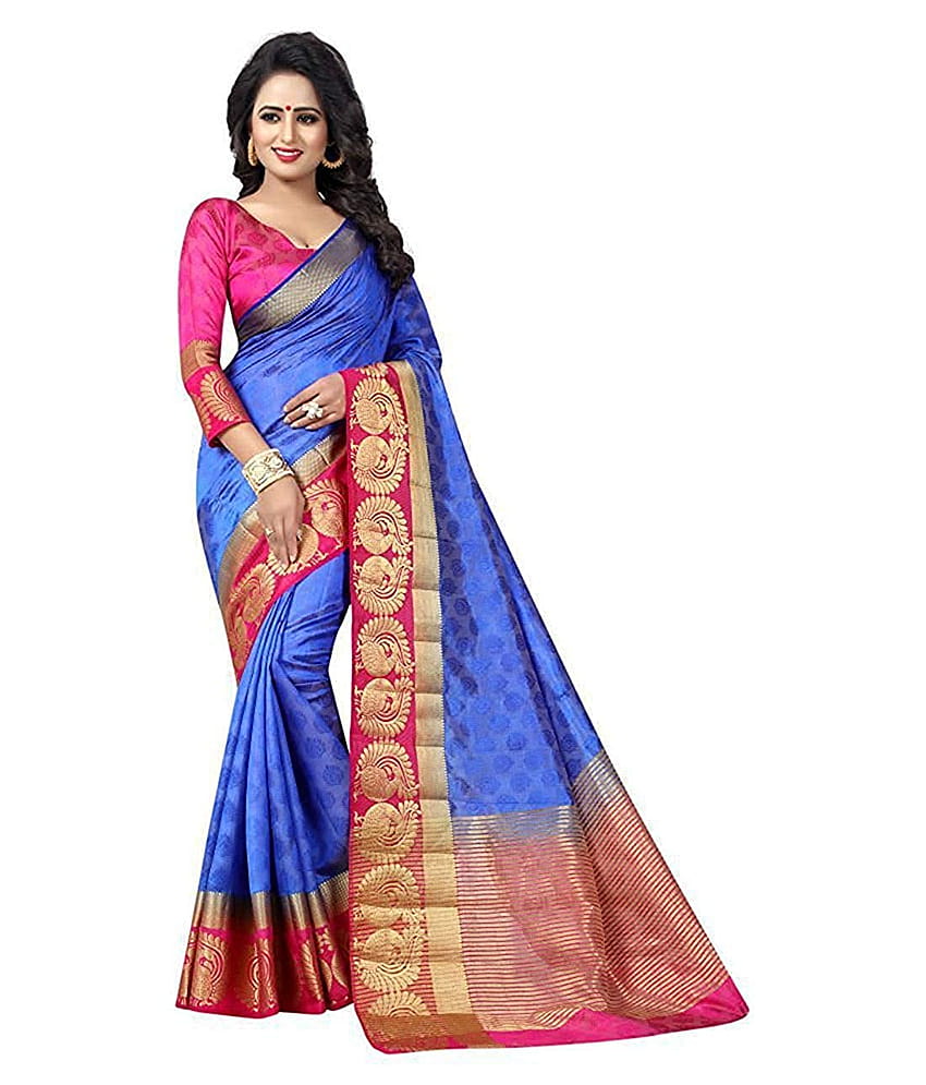 Buy Pemal Designer Tussar Silk Saree With Blouse Pics, womens saree HD phone wallpaper