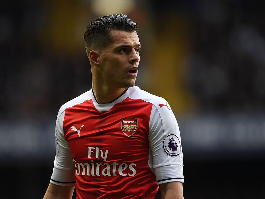 Is Granit Xhaka a concern for Arsenal HD wallpaper