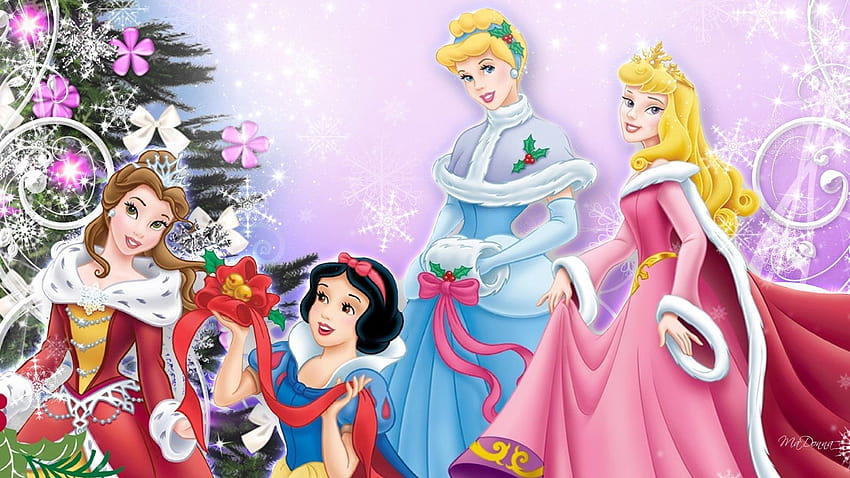 Disney Princess Christmas HD wallpaper | Pxfuel