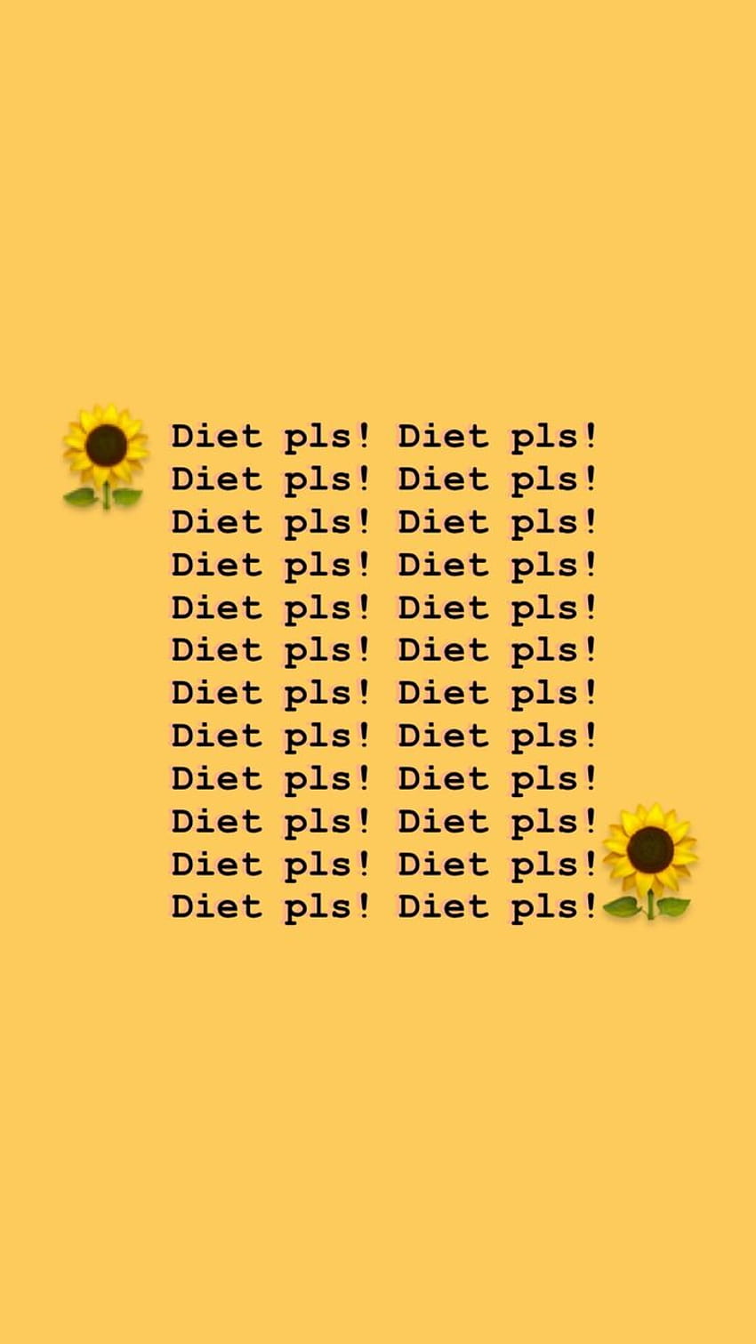 Diet, aesthetic sun HD phone wallpaper