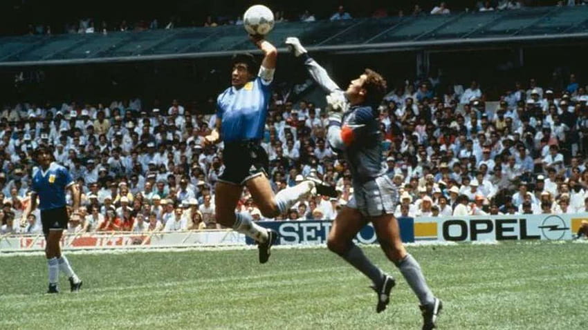 Diego Maradona dies: What is the legendary 'Hand of God' goal which made him infamous?, diego maradona hand of god HD wallpaper