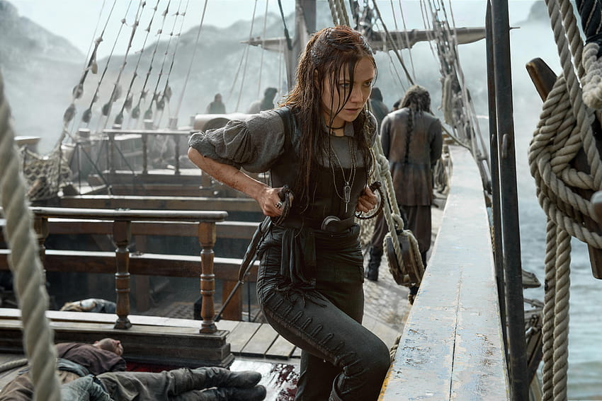 from tv series Black Sails with tags: Hot, Black, anne bonny HD wallpaper