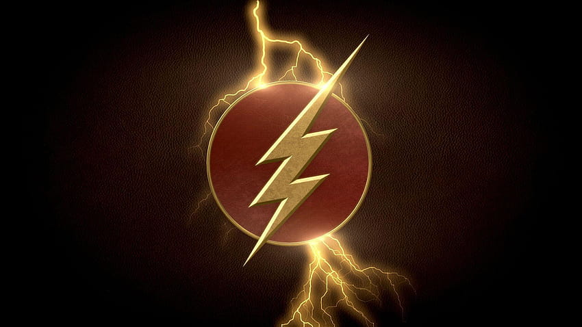 The Flash logo, flash barry allen HD wallpaper