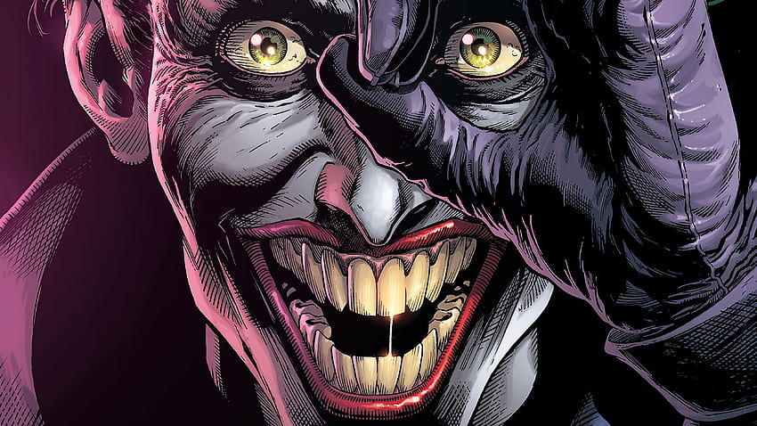 Joker Danger 笑い、スーパーヒーロー、背景、 高画質の壁紙