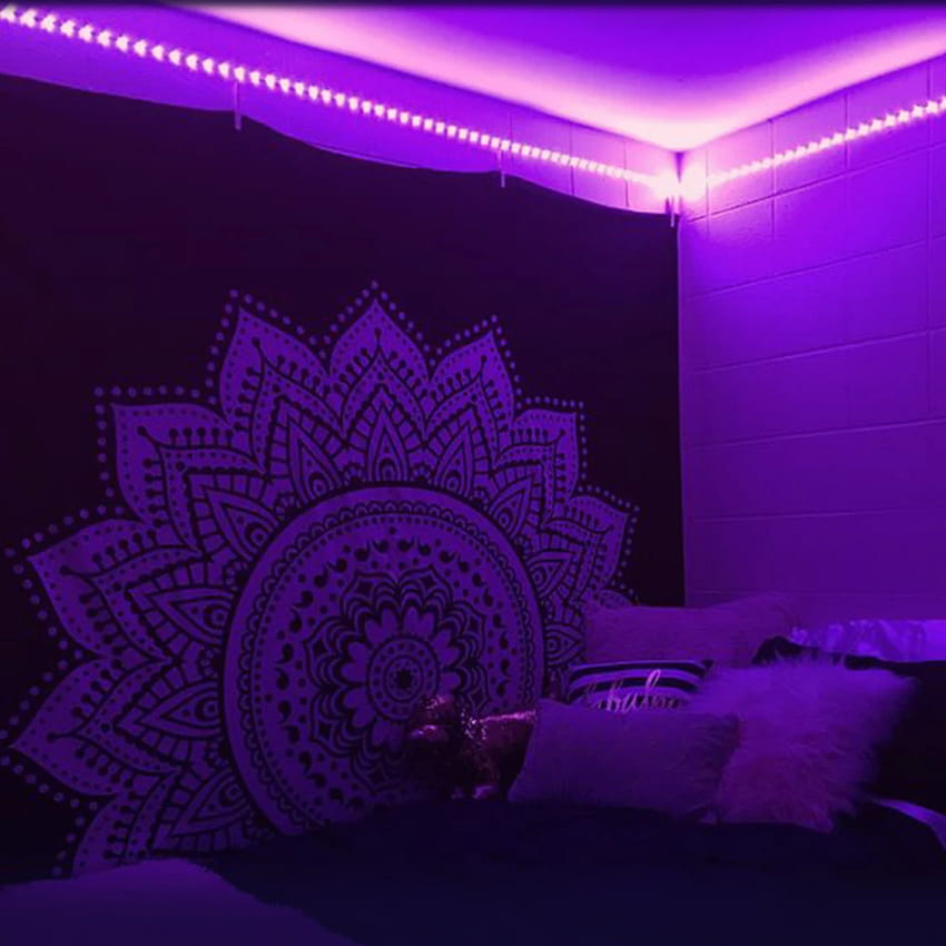 Pin on z room inspo, led lights in bedroom HD phone wallpaper