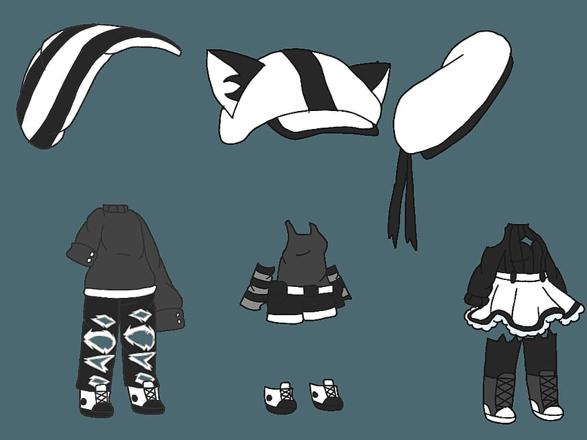 Pickyourluckyoutfit gacha gachalife 3 outfits boy girls, gacha ...