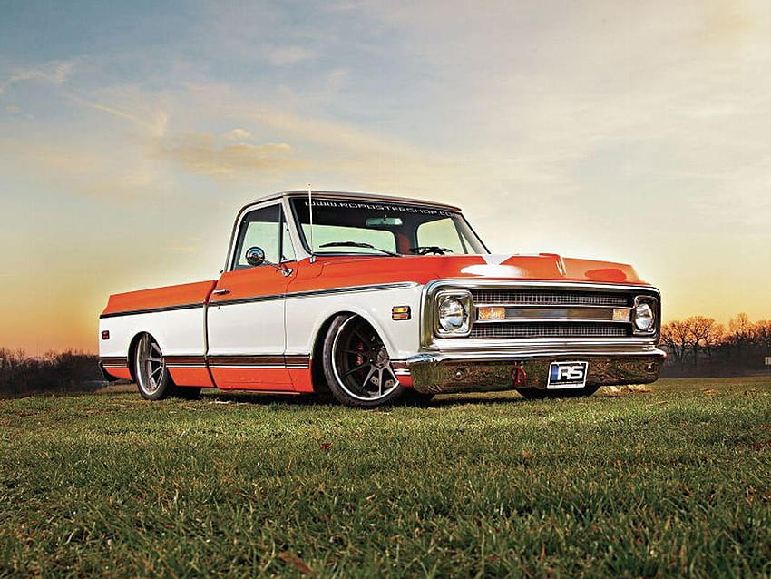 Old Chevy Truck Gallery HD wallpaper