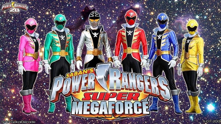 Power Rangers Super Megaforce Haute Définition, méga force Fond d'écran HD