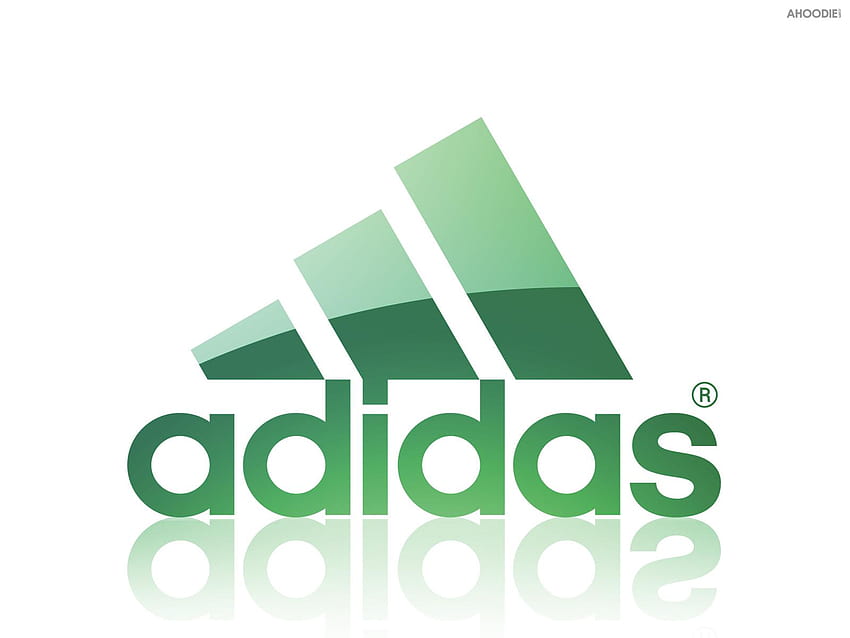 logotipo verde de adidas fondo de pantalla