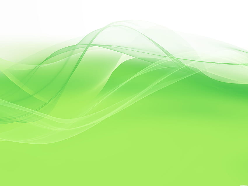 Soft Green Wavy Design Psdgraphics Cool Green Backgrounds Designs, latar belakang putih dan hijau yang sejuk Wallpaper HD
