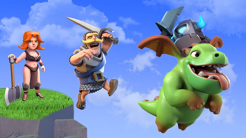 Daily Card Discussion August 9 2016: Mini Tanks : ClashRoyale, baby dragon clash of clans HD wallpaper