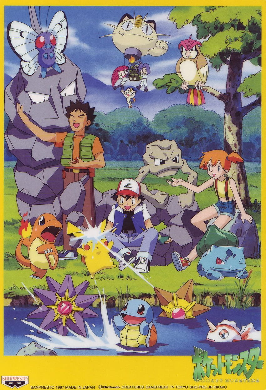 Original Pokemon, indigo league, generation 1, pokemon indigo league HD phone wallpaper