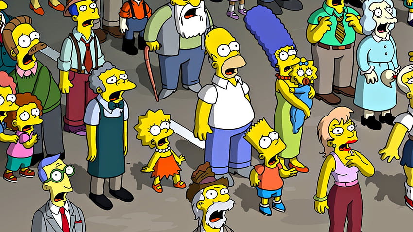 Homer, Simpson, The, Simpsons, Bart, Simpson, Lisa, Simpson, Ned, Flanders, Marge, Simpson, Maggie, Simpson, Rod, And, Todd, Flanders, Moe, Szyslak / und Mobile Backgrounds, die Simpsons Moe HD-Hintergrundbild