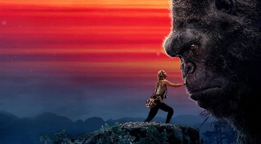 King Kong, kong Skull Island film karakterleri panosundaki Pin HD duvar kağıdı