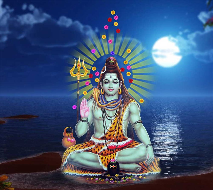 Aplicaciones de Android en vivo de Dios hindú en Google Play 1360 × 768 G O D, lord shiv 3d fondo de pantalla