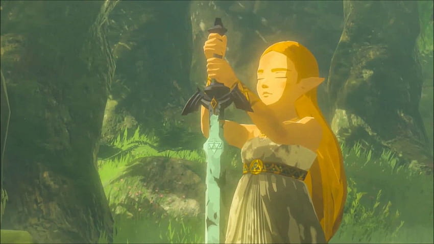Zelda BotW, zelda oddech dzikiego mistrza miecza Tapeta HD