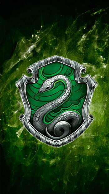 Slytherin Crest from Harry Potter Wall. · In stock HD phone wallpaper ...