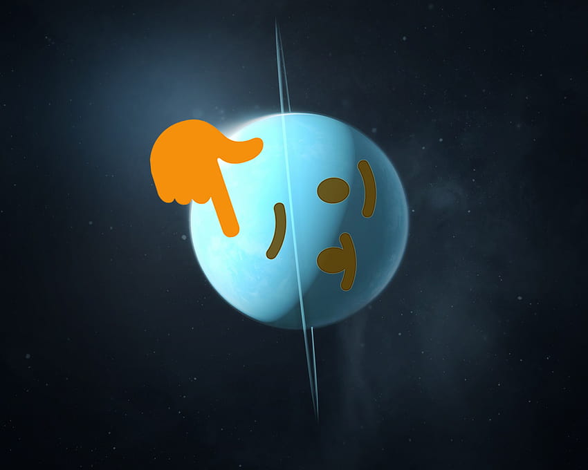 Thinking Uranus, thinking emoji meme HD wallpaper | Pxfuel