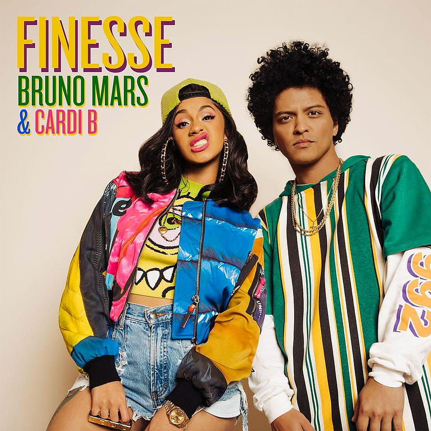 Bruno Mars と Cardi B が 'Finesse' の新しいリミックスをリリース、cardi b 2018 高画質の壁紙