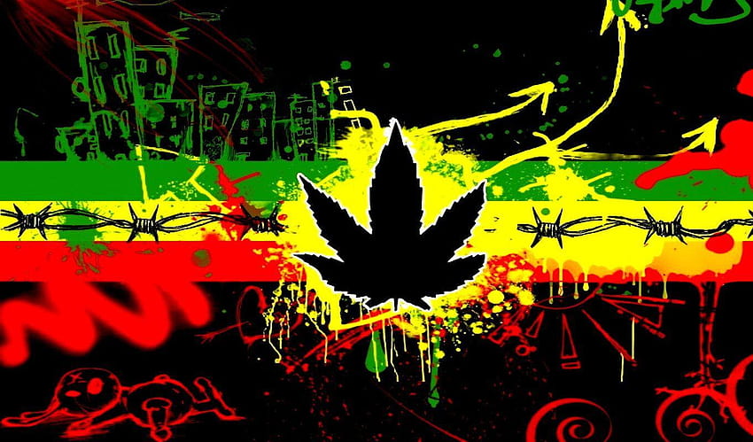 fundos de layouts de reggae papel de parede HD