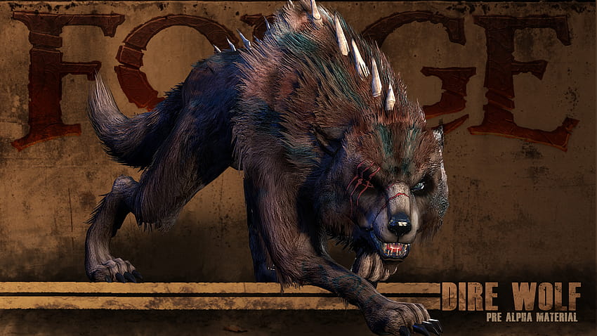 FORGE Dire wolf Games 1920x1080, dier HD wallpaper