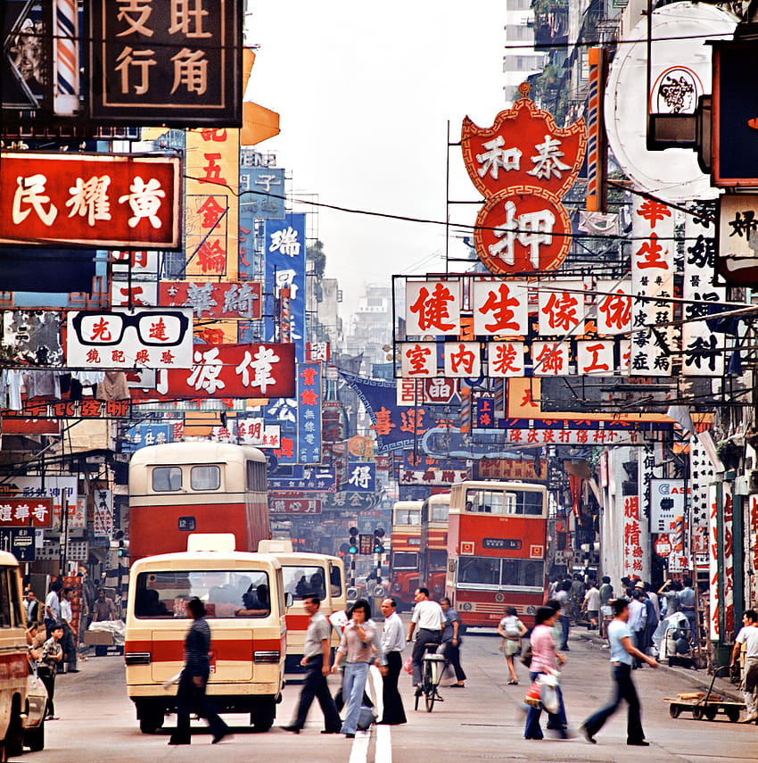 10 Hong Kong Tua yang Menakjubkan Ditangkap oleh Keith Macgregor, Bus Hong Kong wallpaper ponsel HD