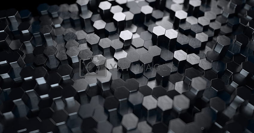 抽象的な技術の六角形の背景。 3 d レンダリング。 幾何学模様。 のグラフィック デザイン要素です。 モダンな名刺テンプレート ロイヤリティ ストック、六角形の 3 d パターン 高画質の壁紙