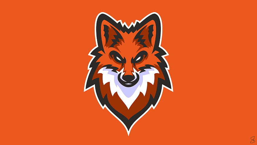 Fox Graphic Design Orange Color, orange fox HD wallpaper