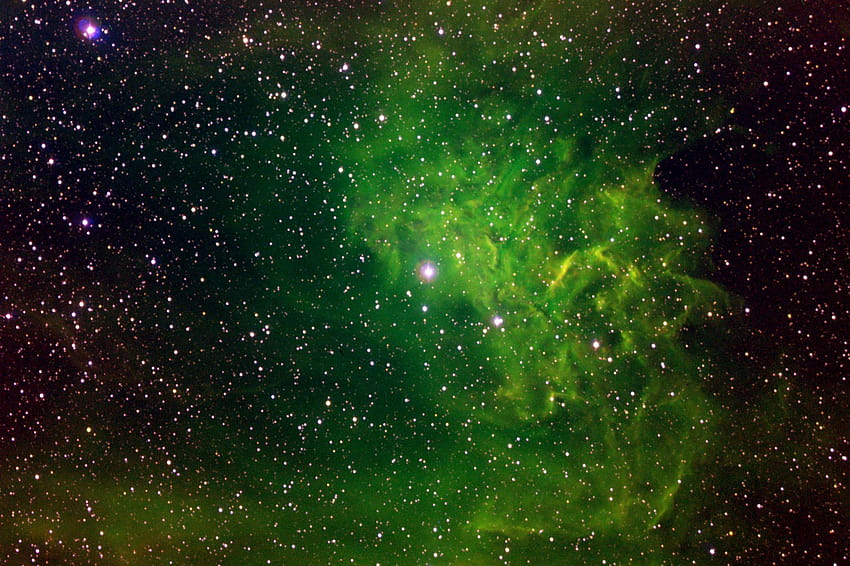 of Green Galaxy HD 월페이퍼