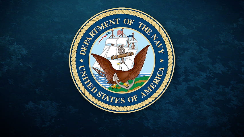 Лого на ВМС, офицер от ВМС на САЩ HD тапет