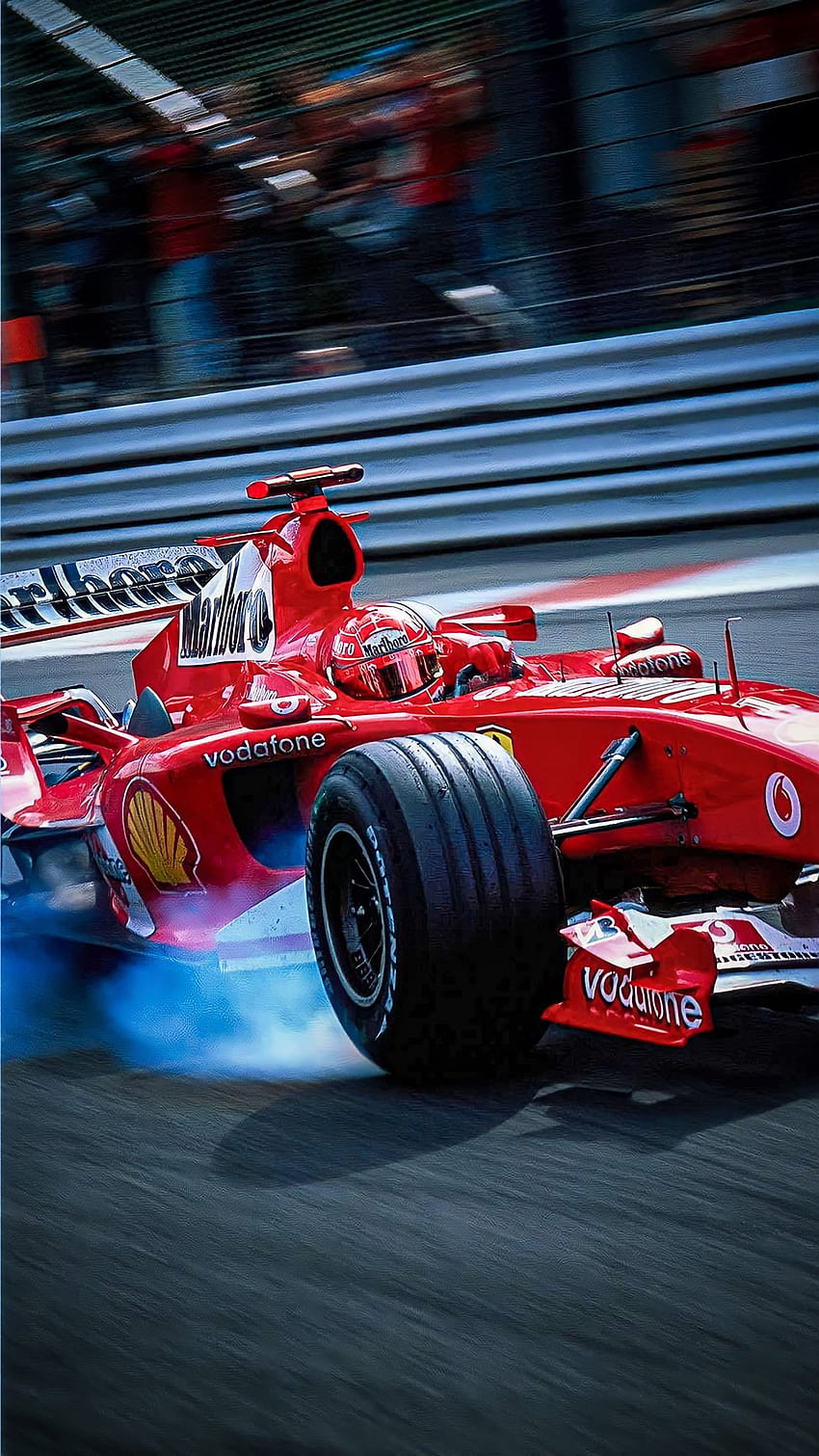 Michael Schumacher en Twitter:, ferrari f2004 fondo de pantalla del teléfono