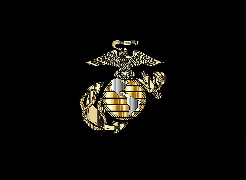 USMC Logo Group, infantes de marina estadounidenses fondo de pantalla