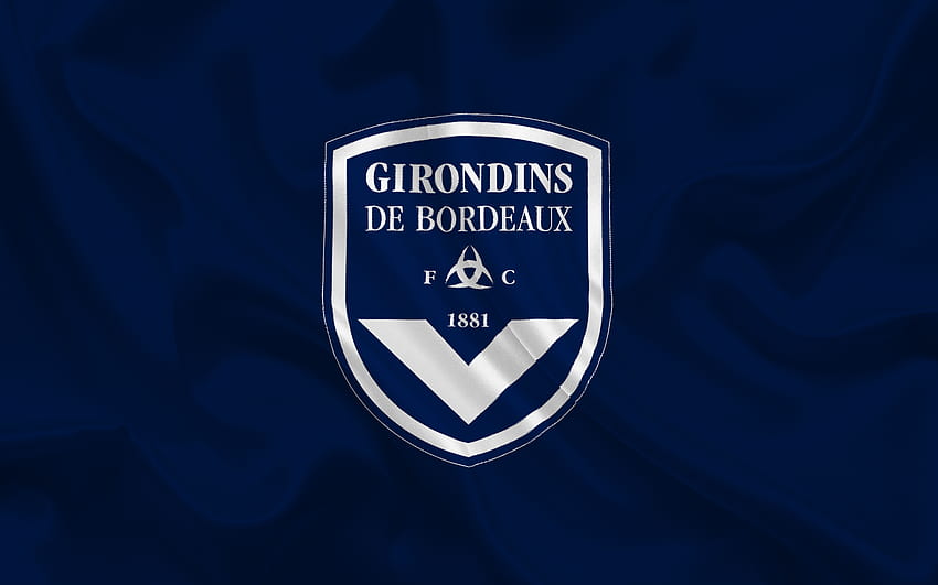 Бордо, Футболен клуб, Франция, Лига 1, емблема, fc girondins de bordeaux HD тапет