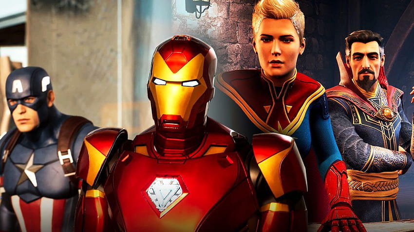 Marvel Reveals New Gameplay of Doctor Strange, Iron Man & Many More From Midnight Suns, iron man marvels midnight sun HD wallpaper