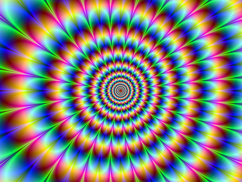 Rainbow Optical Illusion 43301 [1600x1200] untuk Anda, Ponsel & Tablet, ilusi pelangi Wallpaper HD