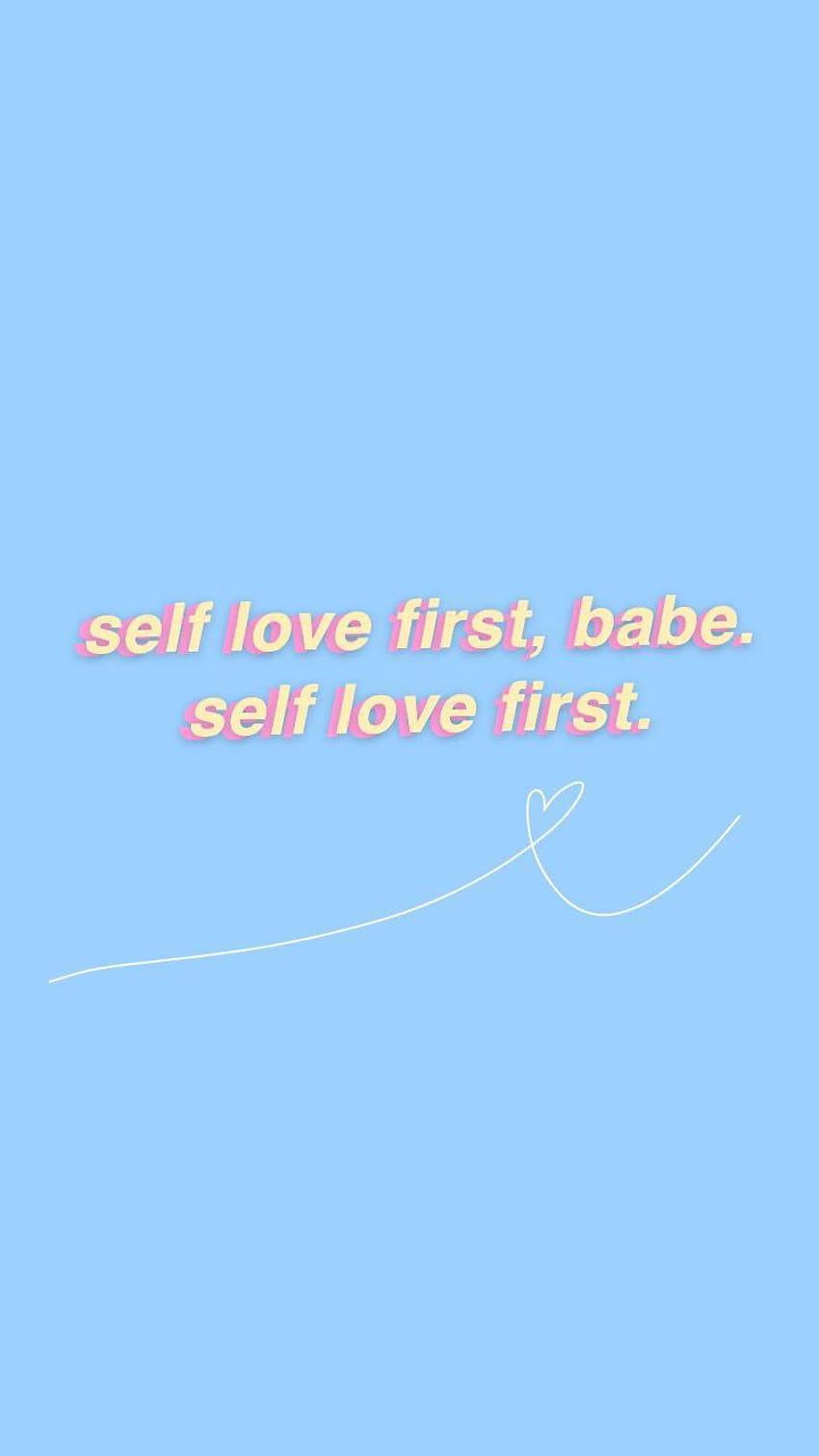Quotes, Self Love, Confidence, Self Care, Caption Love, quotes aesthetic HD phone wallpaper