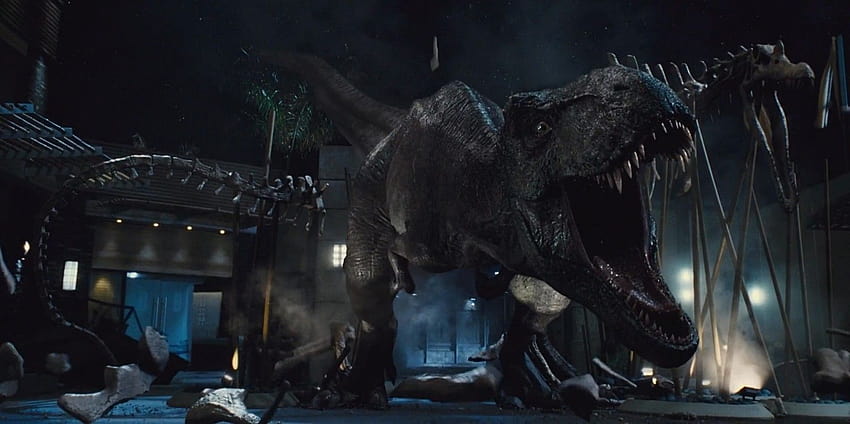 : Dunia Jurassic, Tyrannosaurus rex, film, tangkapan layar, hewan, dinosaurus 1916x956, dunia jurassic t rex Wallpaper HD