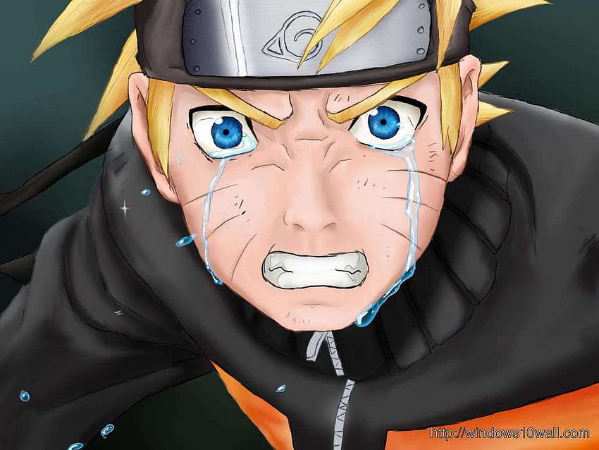 Naruto Crying Angry HD wallpaper