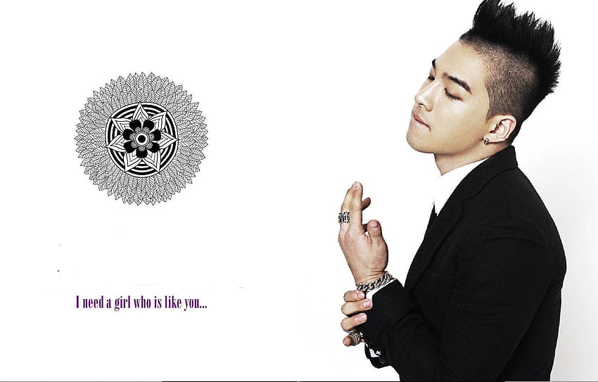 Big bang taeyang kpop pop hip hop korea HD wallpaper