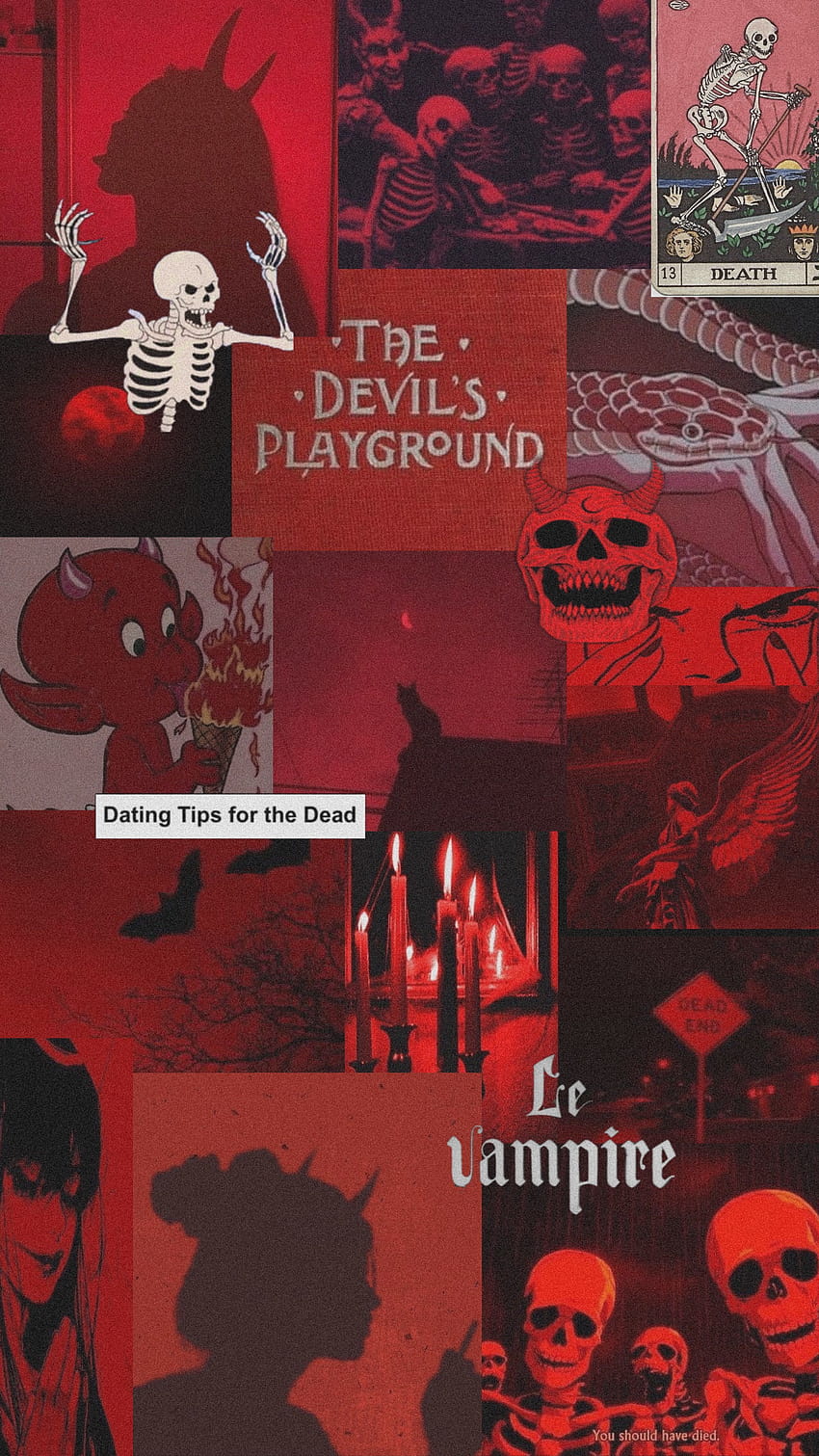 Celebrate Halloween with Red Aesthetic