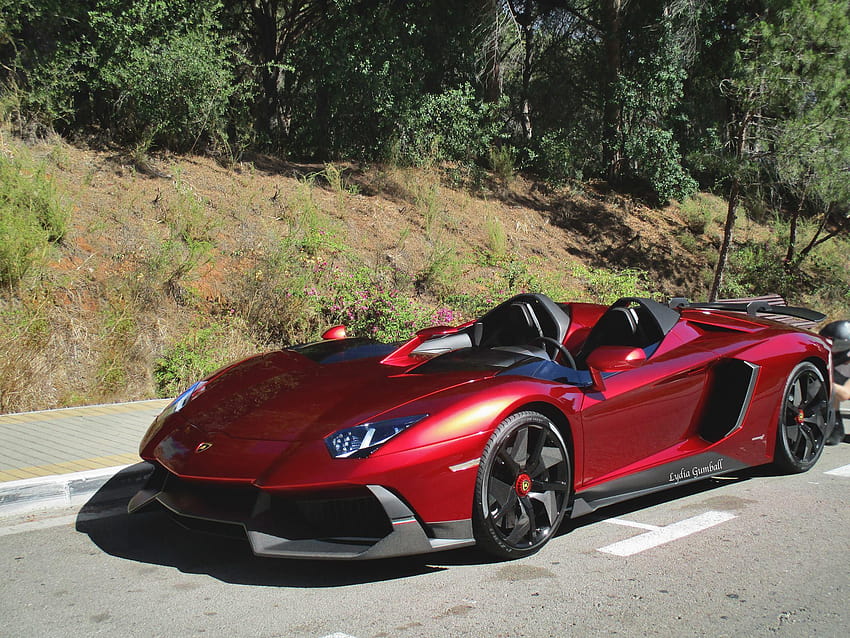 Proper Garage Queen: Lamborghini Aventador J Appears in Marbella HD