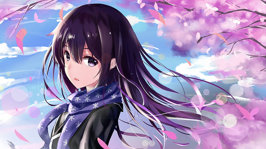 Ghim trên สาว อะนิเมะ Yukino Yahari, purple hair anime girl HD wallpaper