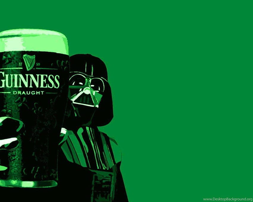 Cerveza Guinness Darth Vader fondo de pantalla