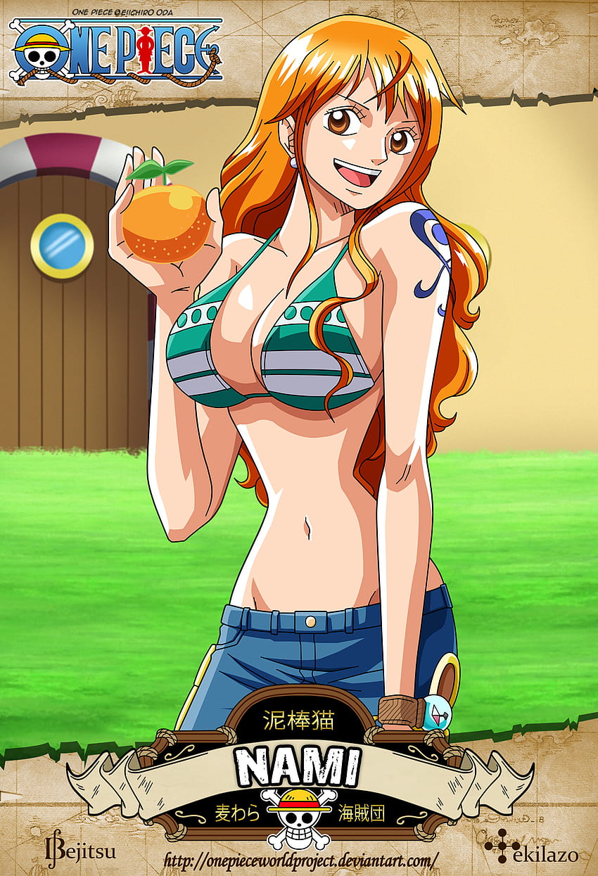 One Piece Nami, nami One Piece Android Tapeta na telefon HD